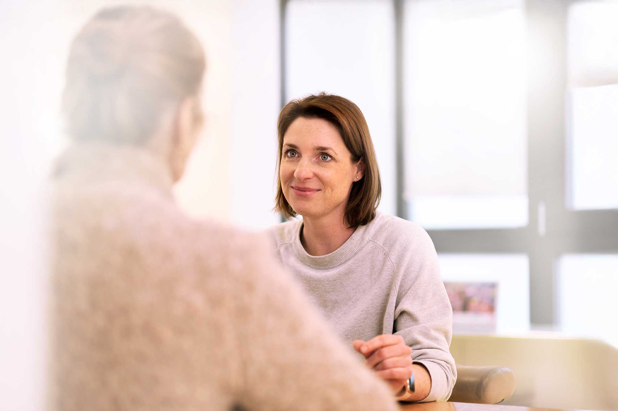 Beratungsgespräch in der Praxis